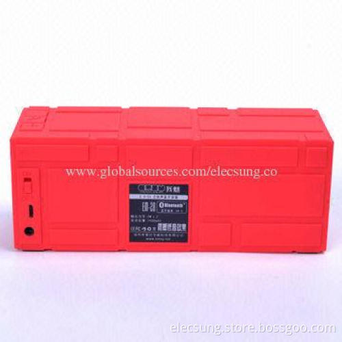 NFC Bluetooth Speaker, 5V DC Input Voltage, NFC, Handsfree, Line-in, CE, FCC, RoHS Marks